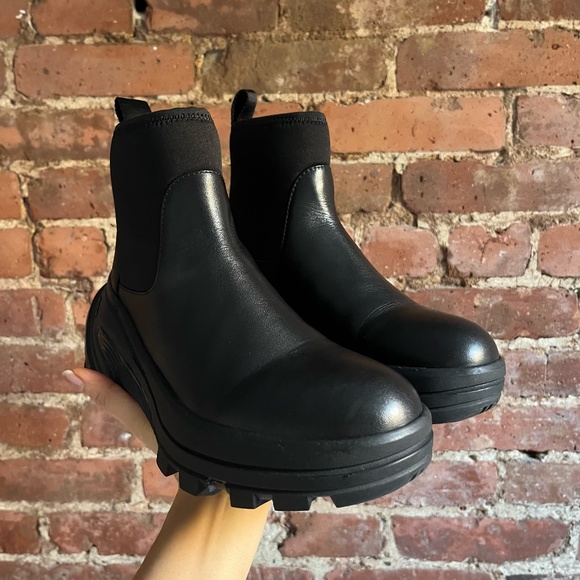 1017 ALYX 9SM Leather Mid Boots Size 6 - Picture 6 of 15